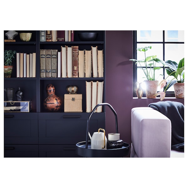 IKEA BRIMNES bookcase, 23 5/8x74 3/4 in Black, Ikea Ireland | 5602QPUNV