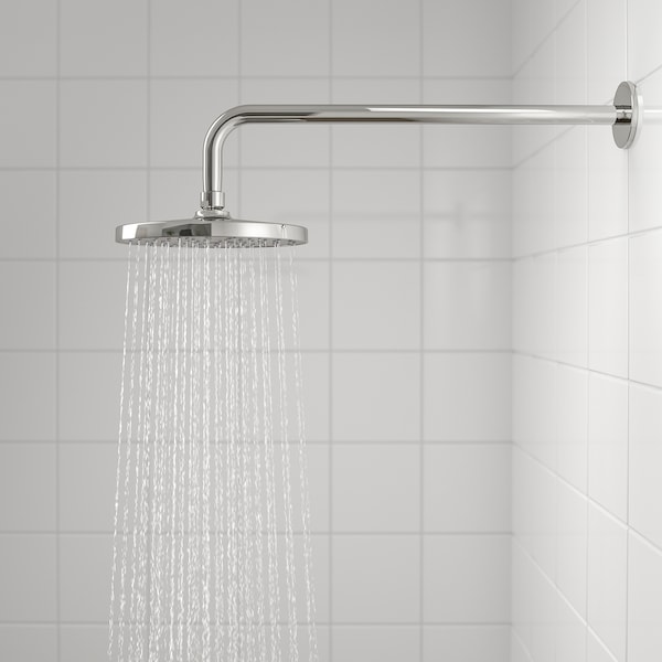 IKEA BROGRUND 1-spray showerhead with arm, chrome plated, Ikea Ireland | 1635HWQLY