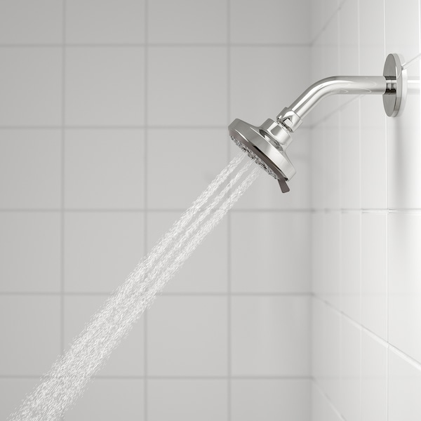 IKEA BROGRUND Showerhead with thermostatic faucet, chrome plated, Ikea Ireland | 3246UFNYK