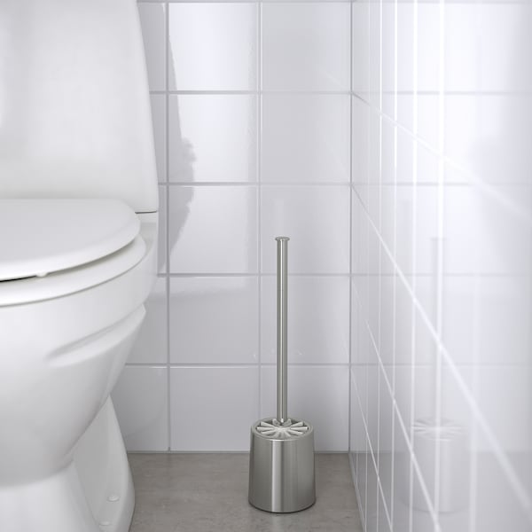 IKEA BROGRUND Toilet brush, stainless steel, Ikea Ireland | 9201CNLOF