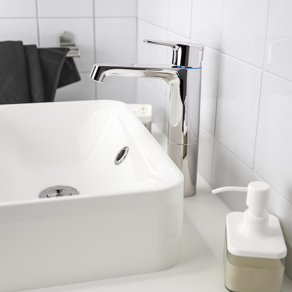 IKEA BROGRUND bath faucet, tall, chrome plated, Ikea Ireland | 8527CZJWX