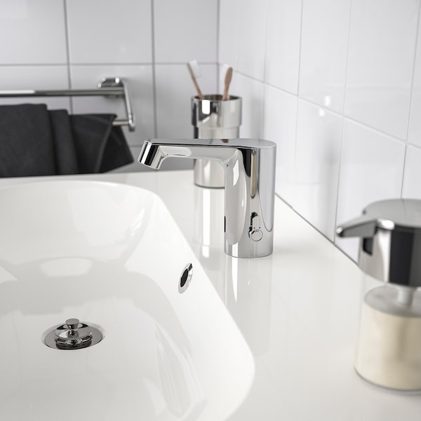IKEA BROGRUND sink faucet with sensor, chrome plated, Ikea Ireland | 9341JWLNB