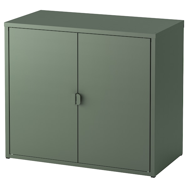 IKEA BROR cabinet with 2 doors, gray-green, 29 7/8x15 3/4x26 in, Ikea Ireland | 7391VMADL