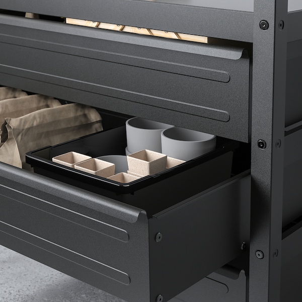IKEA BROR drawer, black, 33 1/8x21 1/4 in, Ikea Ireland | 4019BASNX