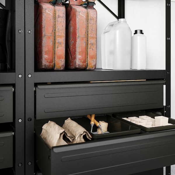 IKEA BROR drawer, black, 33 1/8x21 1/4 in, Ikea Ireland | 4019BASNX