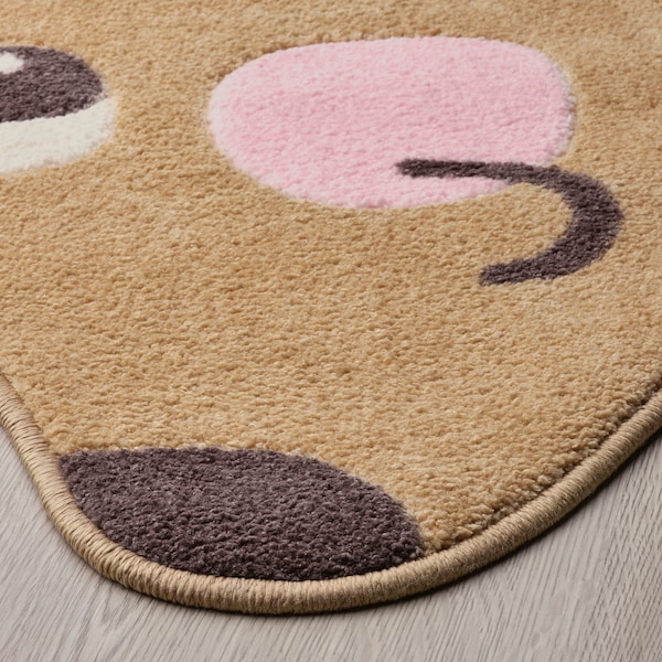 IKEA BRUMMIG rug, hedgehog shaped/brown, 3'1 inx4'11 in, Ikea Ireland | 2349RENGI