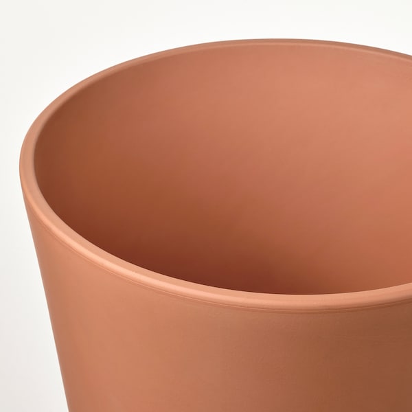 IKEA BRUNBÄR plant pot with saucer, outdoor terracotta, 12 ½ in, Ikea Ireland | 1962JPXSO