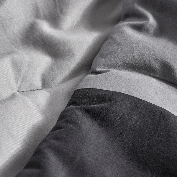 IKEA BRUNKRISSLA comforter set, Full/Queen Black, Ikea Ireland | 7325BVITK
