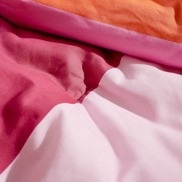 IKEA BRUNKRISSLA comforter set, Twin/Twin X-long Pink, Ikea Ireland | 9835REIYM