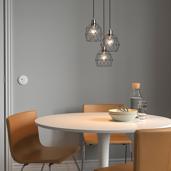 IKEA BRUNSTA pendant lamp shade, black, 7 7/8 in, Ikea Ireland | 8062MTXOS