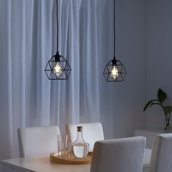 IKEA BRUNSTA pendant lamp shade, black, 7 7/8 in, Ikea Ireland | 8062MTXOS