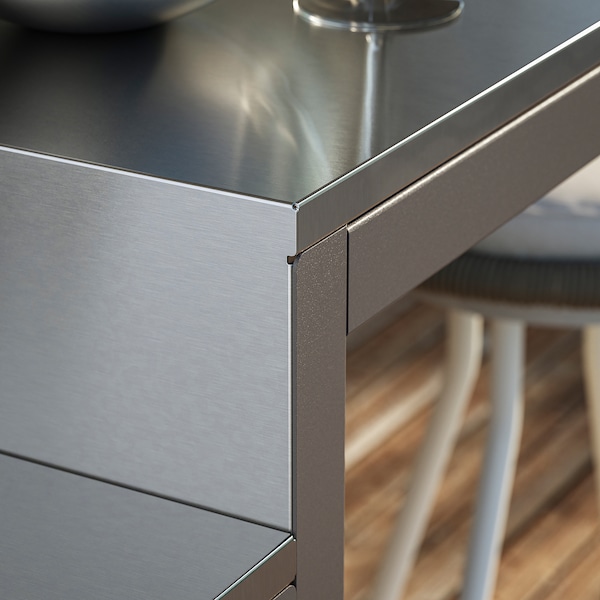 IKEA BÅTSKÄR bar table, outdoor/dark gray, 47 1/4x15 3/4 in, Ikea Ireland | 5248AORZD