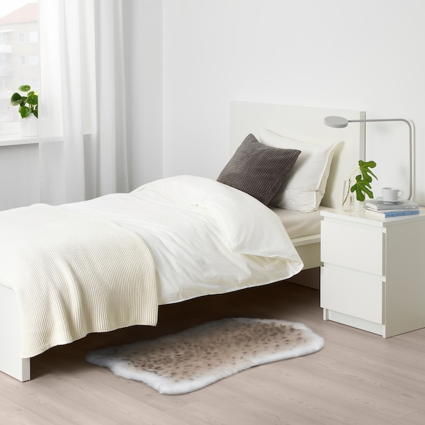 IKEA BULLERSKYDD rug, 2'4 inx2'11 in Beige / Brown, Ikea Ireland | 3721KRJWM
