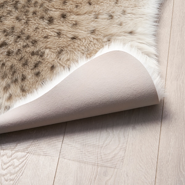 IKEA BULLERSKYDD rug, 2'4 inx2'11 in Beige / Brown, Ikea Ireland | 3721KRJWM