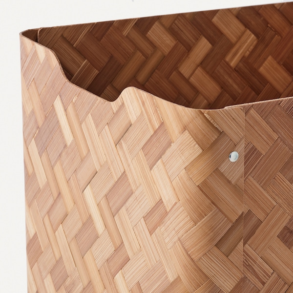 IKEA BULLIG box, bamboo/brown, 12 ½x13 ¾x13 in, Ikea Ireland | 8290SIJHW