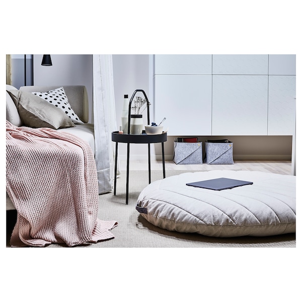 IKEA BURVIK Side table, 15 in Black, Ikea Ireland | 0638YIZPX