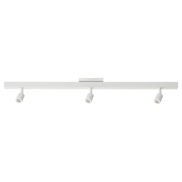 IKEA BÄVE LED ceiling track, 3 spots, white, Ikea Ireland | 0715EUTXJ
