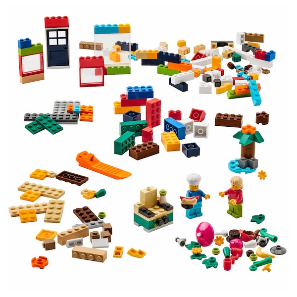 IKEA BYGGLEK 201-piece LEGO® brick set, mixed colors, Ikea Ireland | 2069KMIFD
