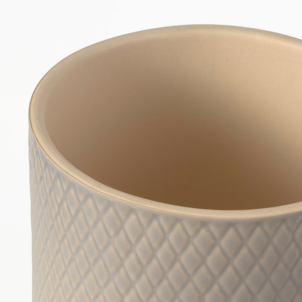 IKEA CHIAFRÖN plant pot, indoor/outdoor, 6 in Light Gray, Ikea Ireland | 7043IXNZY