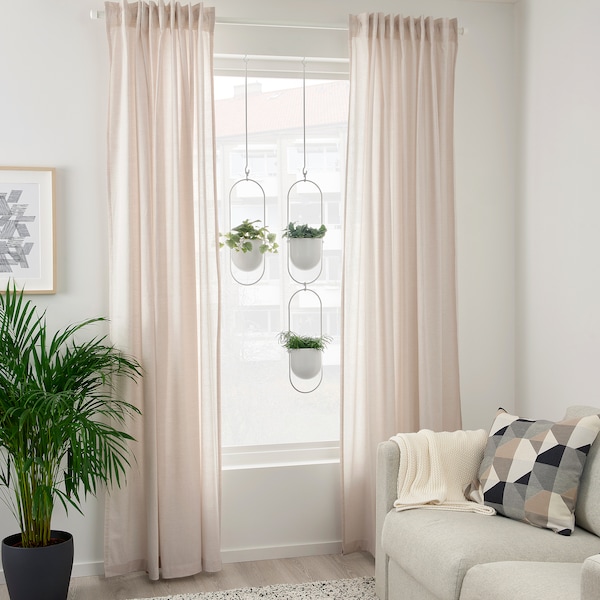 IKEA CHILISTRÅN hanging planter, 4 ¾ in White, Ikea Ireland | 6710UJEAC