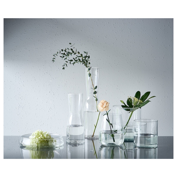 IKEA CYLINDER vase/bowl, set of 3, clear glass, Ikea Ireland | 6321WZIDB