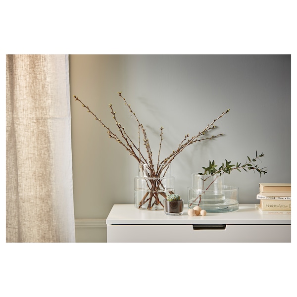 IKEA CYLINDER vase/bowl, set of 3, clear glass, Ikea Ireland | 6321WZIDB