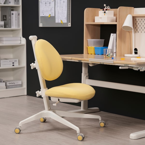 IKEA DAGNAR child's desk chair, yellow, Ikea Ireland | 8936YVTXK