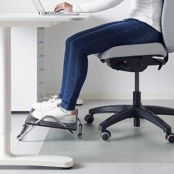 IKEA DAGOTTO Footrest, black, Ikea Ireland | 5087PCHUJ