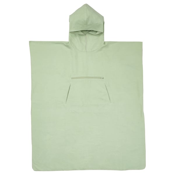 IKEA DAJLIEN bath poncho with hood, light green, 43 in, Ikea Ireland | 1483YLBOW