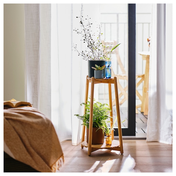 IKEA DAKSJUS plant stand, bamboo, 23 ½ in, Ikea Ireland | 4081JTDXP