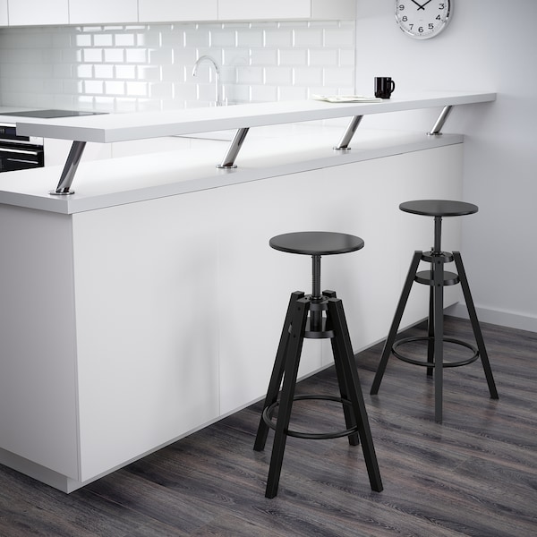 IKEA DALFRED Bar stool, black, Ikea Ireland | 0918OLIYJ