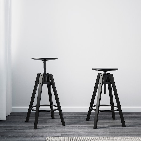 IKEA DALFRED Bar stool, black, Ikea Ireland | 0918OLIYJ