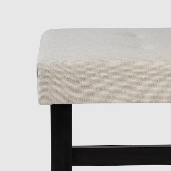 IKEA DALHOLEN bench, 44 1/8 in Beige / Black / Brown, Ikea Ireland | 4568BRZIV