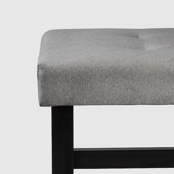 IKEA DALHOLEN bench, 44 1/8 in Gray / Black / Brown, Ikea Ireland | 1825EPNVD