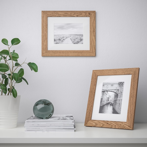 IKEA DALSKÄRR frame, wood effect/light brown, 8x10 in, Ikea Ireland | 6413QDWXL