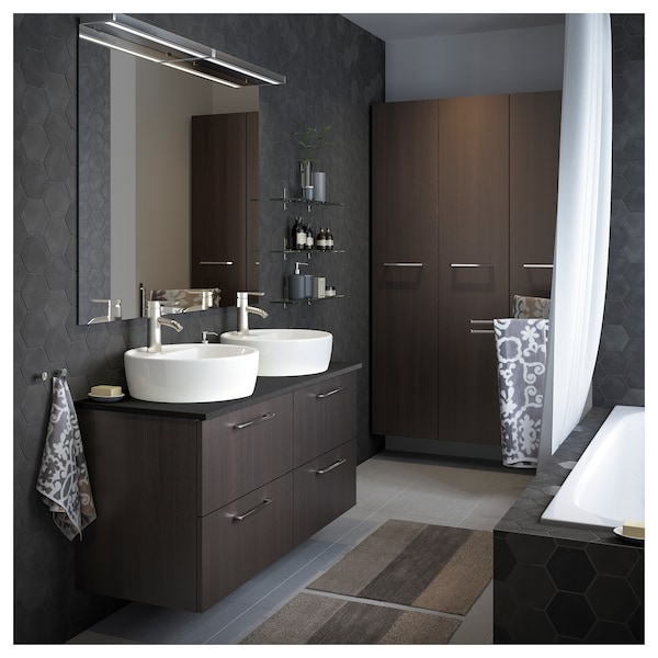 IKEA DALSKÄR Bath faucet with strainer, stainless steel color, Ikea Ireland | 8597ZRIJS