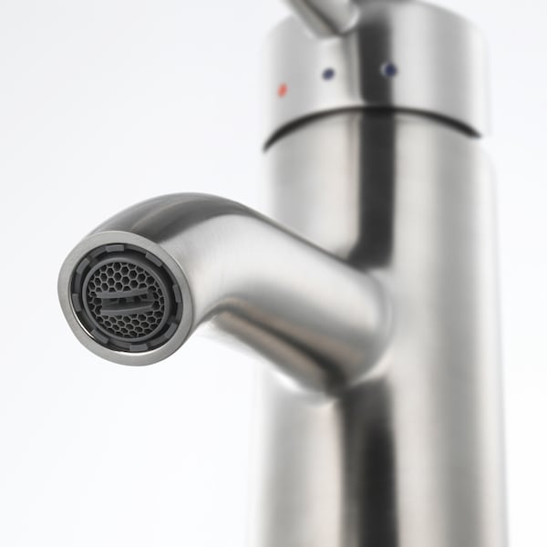 IKEA DALSKÄR Bath faucet with strainer, stainless steel color, Ikea Ireland | 8597ZRIJS