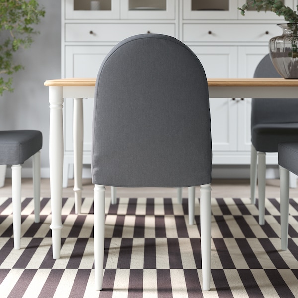 IKEA DANDERYD chair, white/Vissle gray, Ikea Ireland | 3912KICBJ