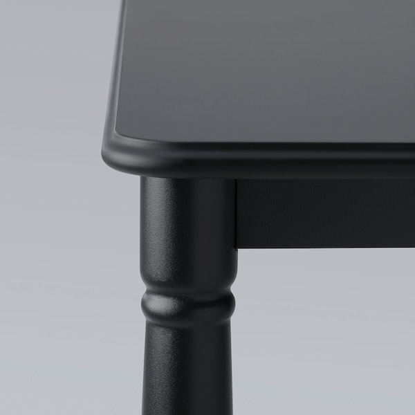 IKEA DANDERYD dining table, 51 1/8x31 1/2 in Black, Ikea Ireland | 6917YMKJL