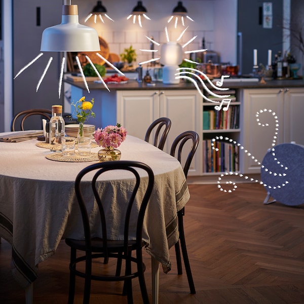IKEA DIRIGERA lighting kit with hub, smart wireless dimmable/white spectrum, E26, Ikea Ireland | 4569XEBTC