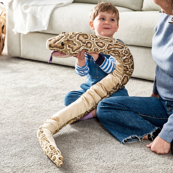 IKEA DJUNGELSKOG glove puppet, snake/burmese python, Ikea Ireland | 3825RWDTK