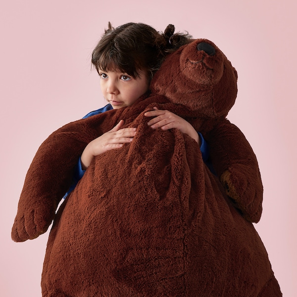 IKEA DJUNGELSKOG soft toy, brown bear, Ikea Ireland | 5498QBSWN
