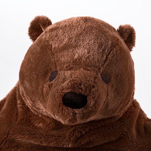 IKEA DJUNGELSKOG soft toy, brown bear, Ikea Ireland | 5498QBSWN