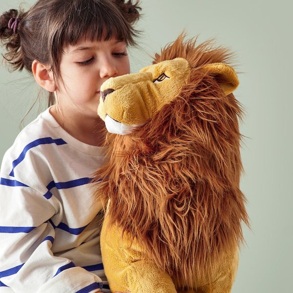 IKEA DJUNGELSKOG soft toy, lion, Ikea Ireland | 6293RWQOS