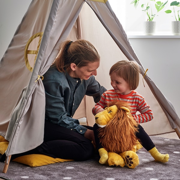 IKEA DJUNGELSKOG soft toy, lion, Ikea Ireland | 6293RWQOS