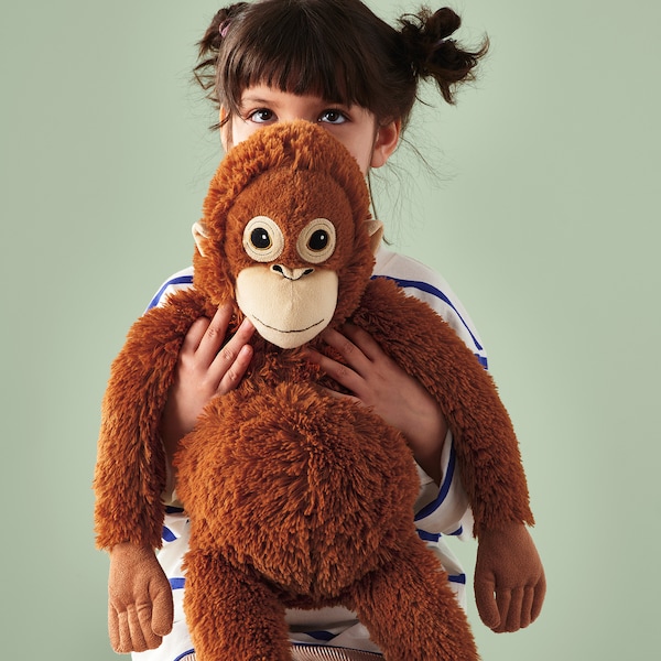 IKEA DJUNGELSKOG soft toy, orangutan, Ikea Ireland | 4280TCBIF