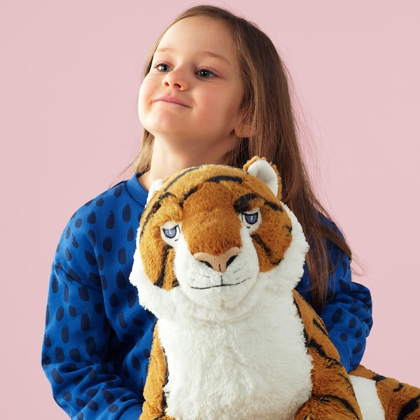 IKEA DJUNGELSKOG soft toy, tiger, Ikea Ireland | 5796EYUNZ