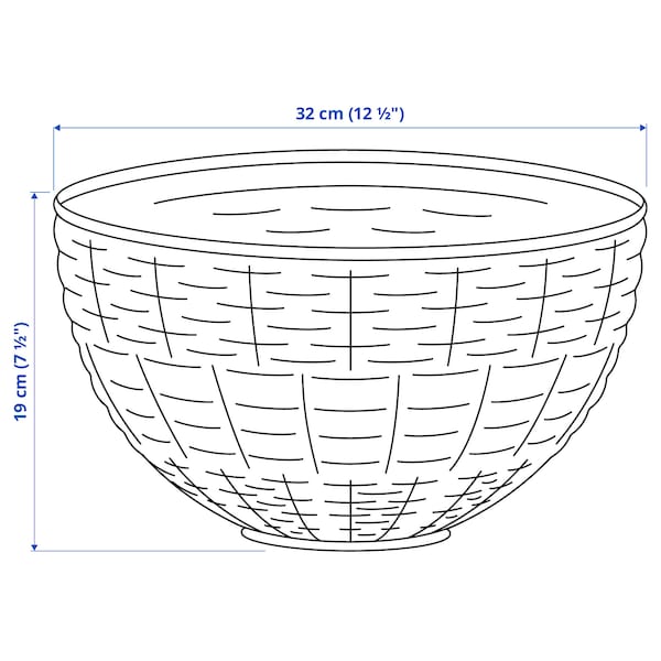 IKEA DJURTRÄNARE basket, beige/pink, 12 ½x7 ½ in, Ikea Ireland | 4095TNMAV