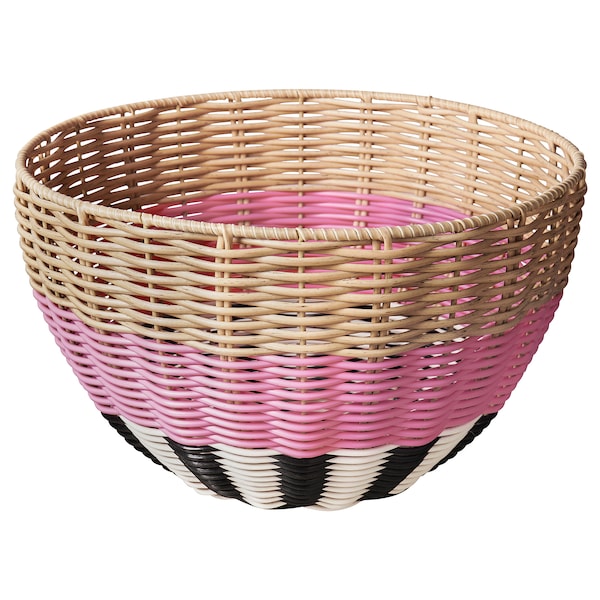 IKEA DJURTRÄNARE basket, beige/pink, 12 ½x7 ½ in, Ikea Ireland | 4095TNMAV