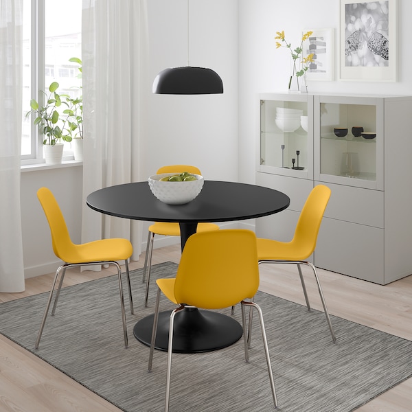 IKEA DOCKSTA table, 40 1/2 in Black / Black, Ikea Ireland | 8270TKFOG